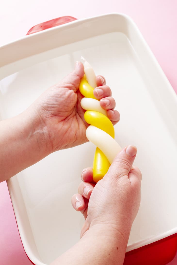 How to Make Twisted Taper Candles Apartment Therapy